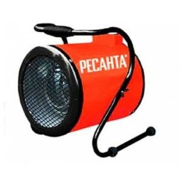 Тепловые пушки Ресанта ТЭП-15000К 67/1/11 Тепловая электрическая пушка { круглая, 380В, вентилятор/5/10/15 кВт, 22,3 кг }